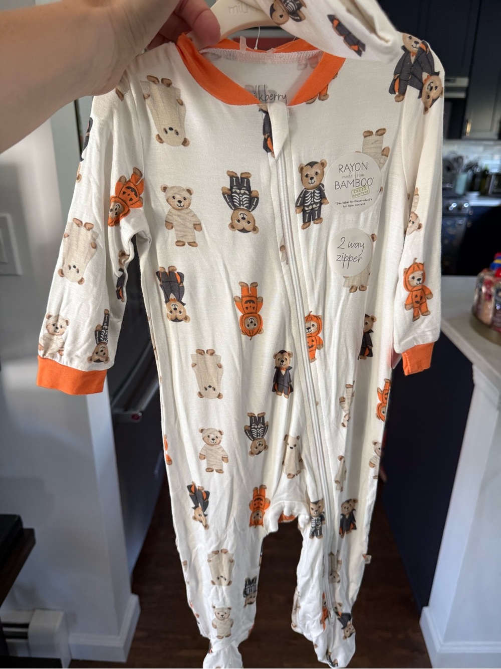 Milkberry 6-9m NWT halloween 2 pc set